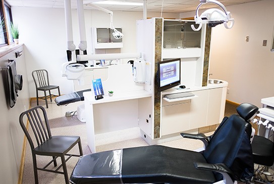 Modern dental treatment room