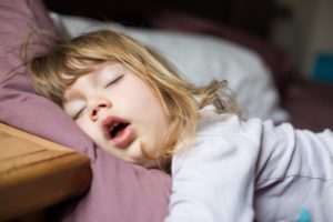 Snoring child in need of HealthyStart system